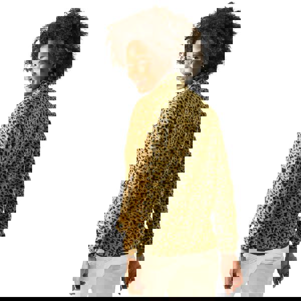 Regatta Womens/Ladies Frankie Leopard Print Half Zip Fleece Top - Leopard - 