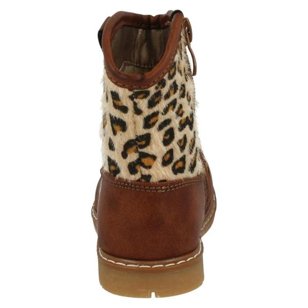 Spot On Infant Girls Spot On Zipped Cowboy Style Printed Boots