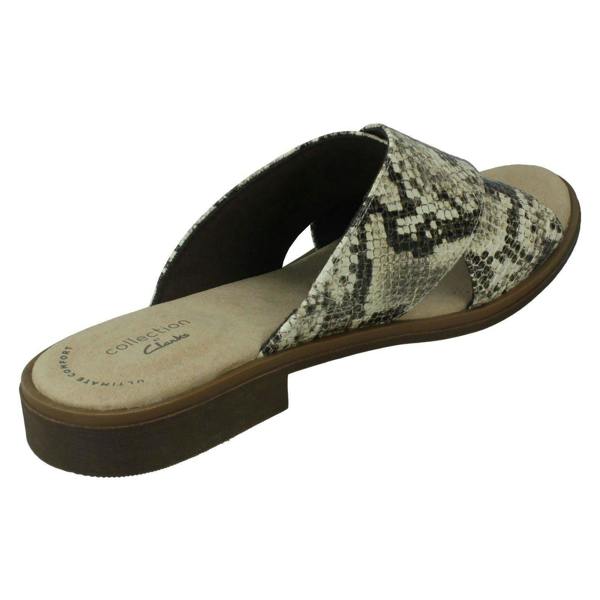 Clarks Ladies Clarks Slip On Summer Sandals Declan Ivy