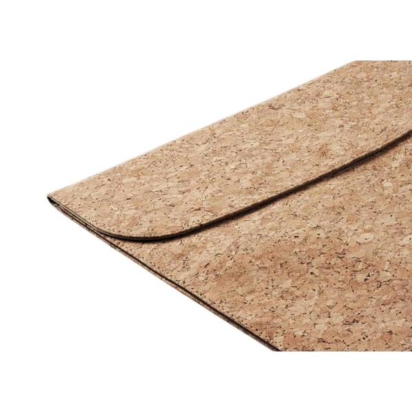MidOcean Grace Cork Magnetic Closure Laptop Sleeve - Beige - 