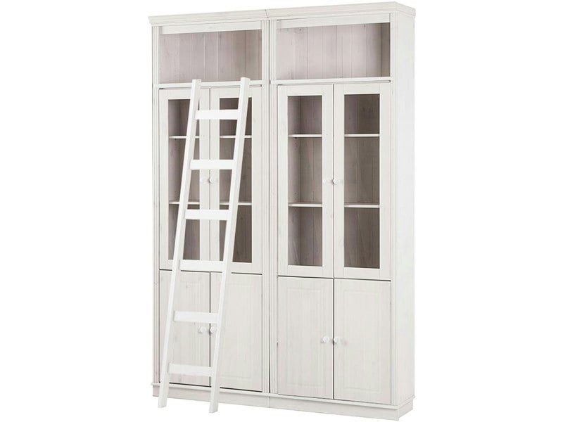Dorel Home Anita Wall Unit J white lacquer