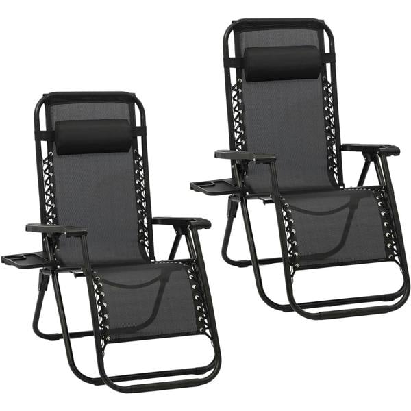 Leaper 2-Pack Zero Gravity Lounge Chairs