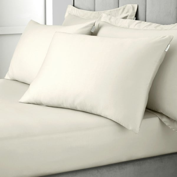 Bianca 400 Thread Count Cotton Sateen Standard Pillowcase Pair
