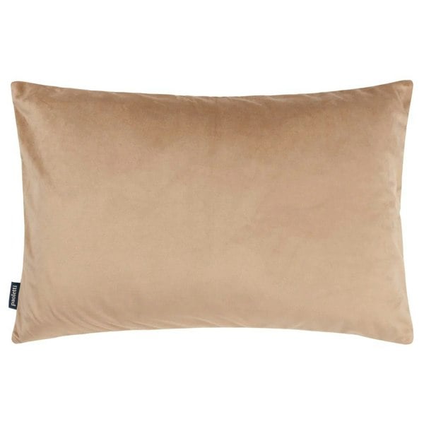 Paoletti Lexington Jacquard Velvet Cushion Cover - Warm Taupe