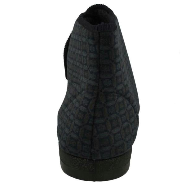 Balmoral Mens Balmoral Hook And Loop Bootie Slippers MVB M46
