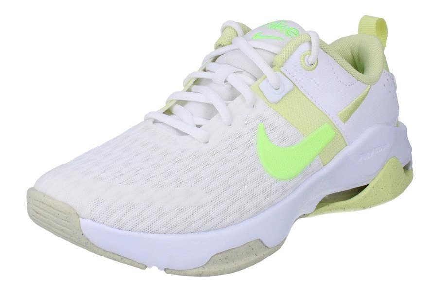 Nike Womens Zoom Bella 6 Running Trainers Dr5720 Sneakers Shoes  105 - White Lime Blast Sea Glass 105 - Photo 0