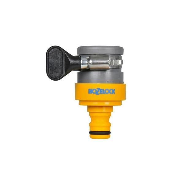 Hozelock Universal Round Tap Connector - Yellow - 