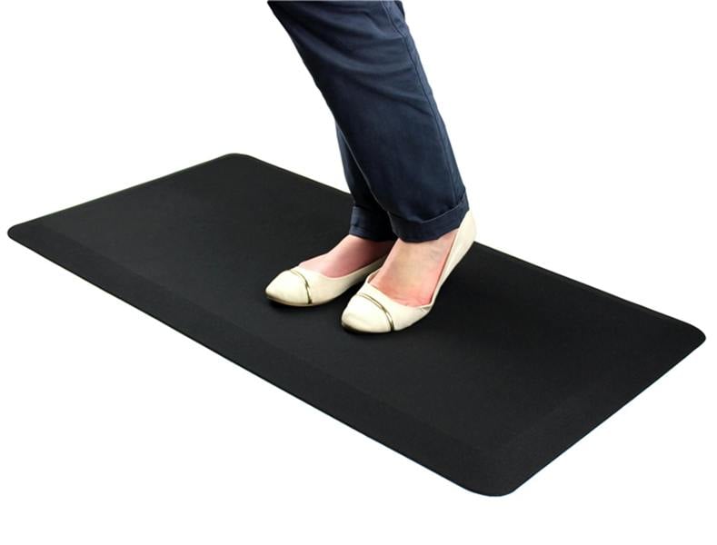 Floortex AFS-TEX® 3000 Black Active Anti-Fatigue Mat - 50 x 100cm