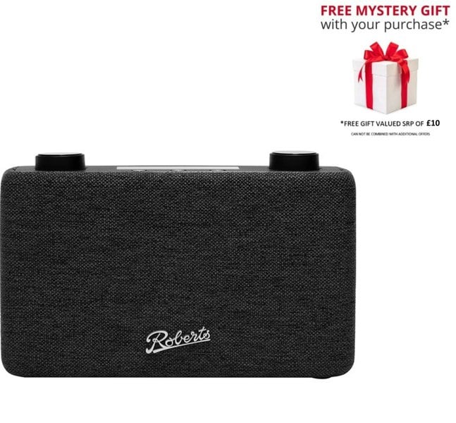 Roberts Play FM Portable FM/MW/LW Radio - Free Gift RRP £10