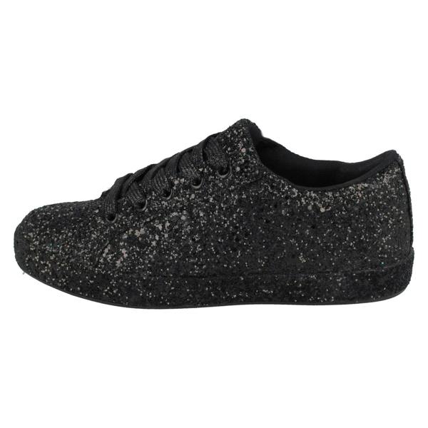 Spot On Ladies Spot On Glitter Trainers F7100