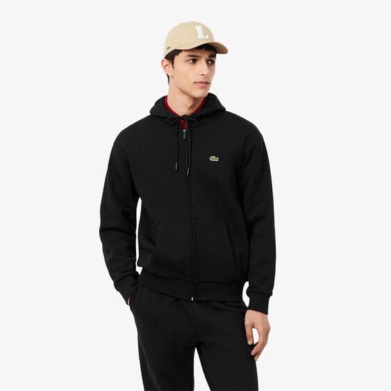 Lacoste SH8864 Full Zip Fleece Hoodie