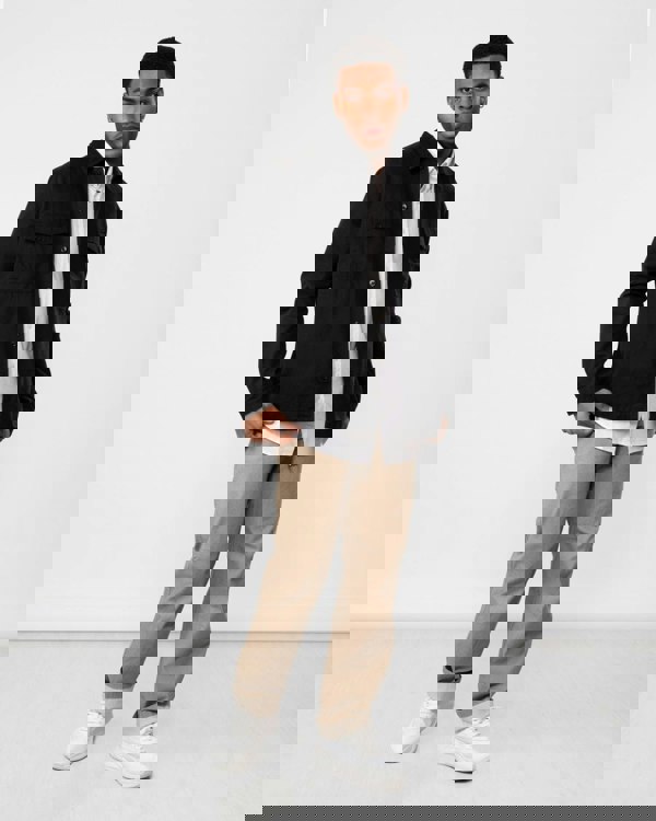 HUGO HUGO Enalu Mens Cotton Gabardine Overshirt