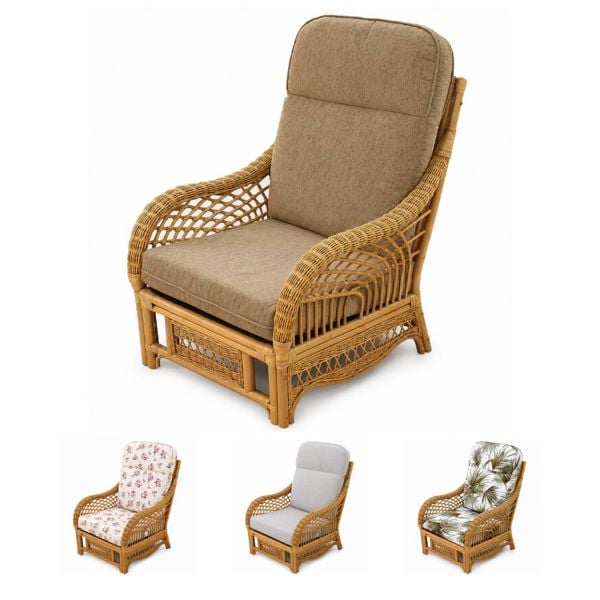 The Garden Marketplace Portofino Cane Single Chair