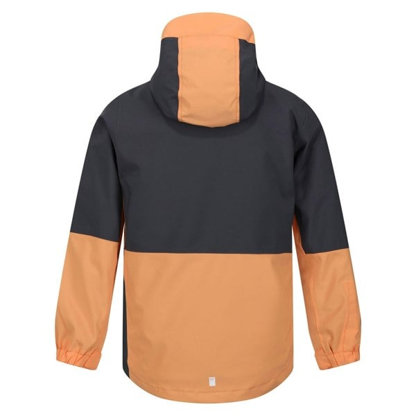 Regatta Childrens/Kids Hydrate VIII 3 In 1 Waterproof Jacket - Apricot Crush/Seal Grey