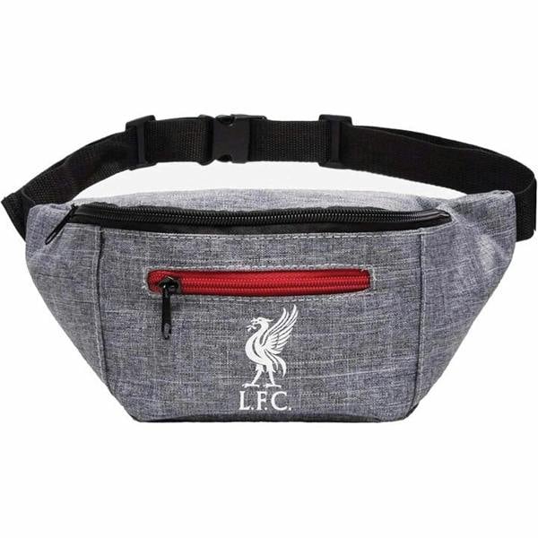 Liverpool FC Grey Hip Bag, Bags, Sports, Gift