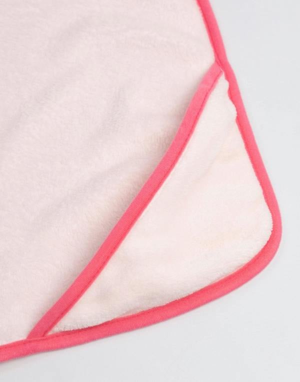 Miffy Girls Pink Character Hooded Blanket (One Size)