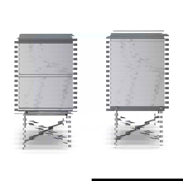 Marble Bedside Drawers by Gillmore