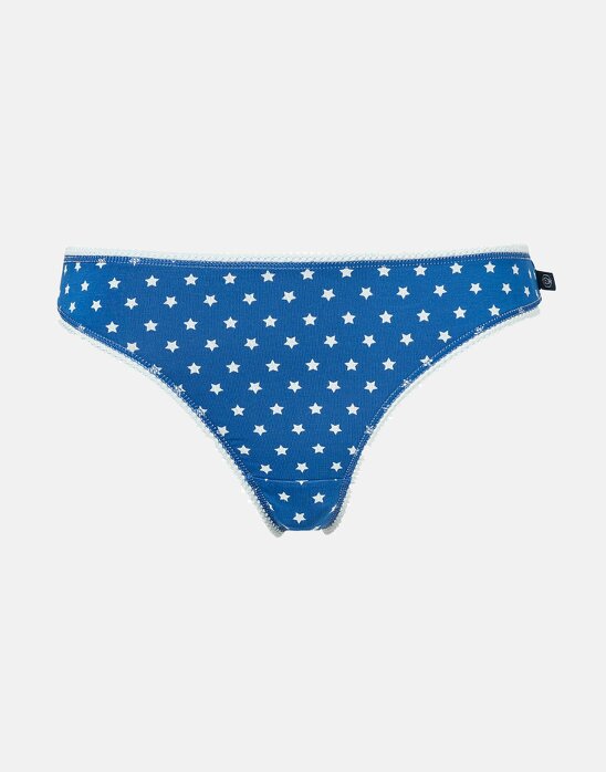 British Boxers Multipack! 4 Pairs of Women's Bamboo Thongs – Starry Night