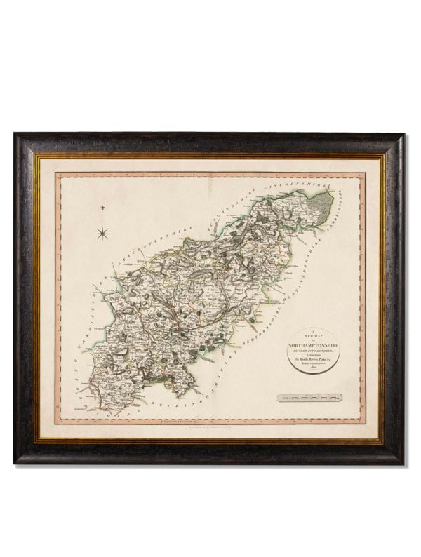 Exceptional Art c.1806 County Maps of England