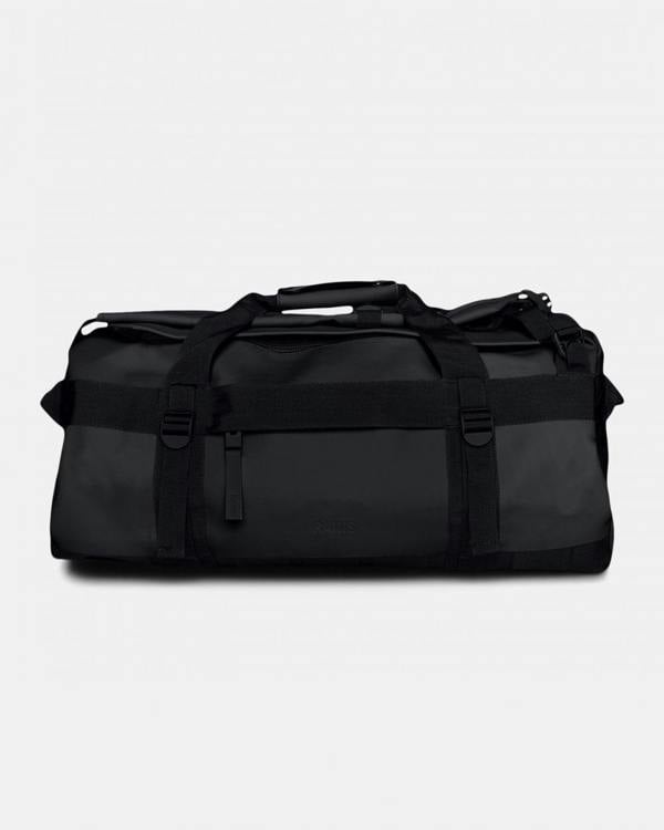 Rains Texel Duffel Bag - 01 Black - CHO - Designer Unisex Bags