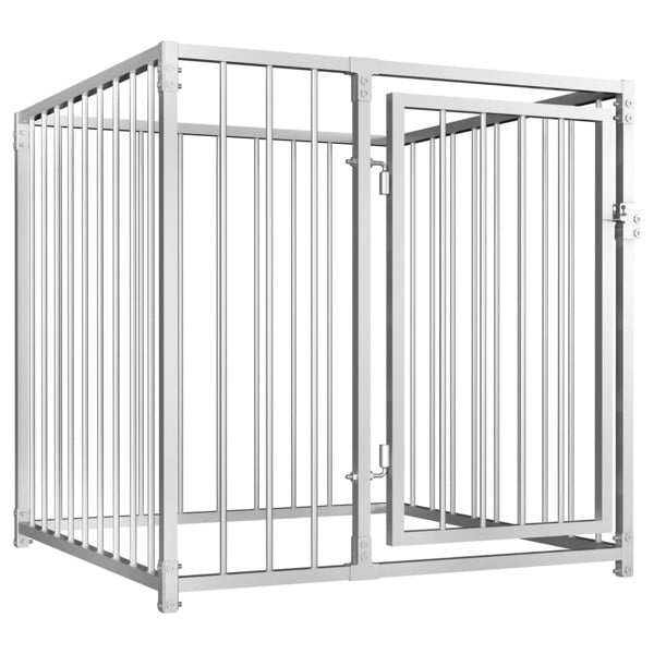 Berkfield Outdoor Dog Kennel 100x100x100 cm
