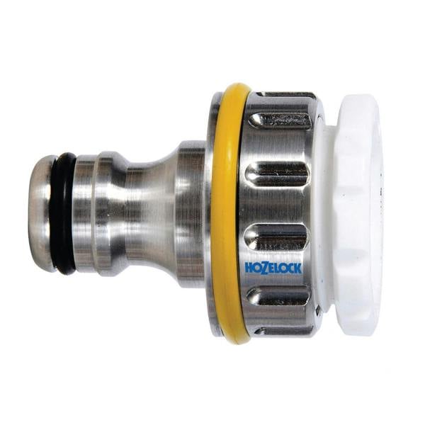 Hozelock 2041 Pro Metal Threaded Tap Connector 12.5-19mm (1/2-3/4in) - Multi Colour - 