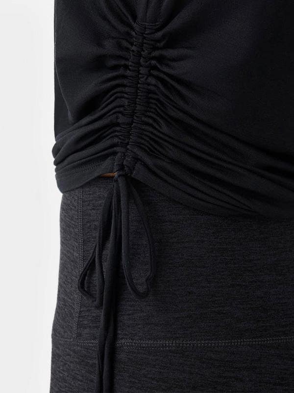 Tavi Crop Side Tie Tank Top