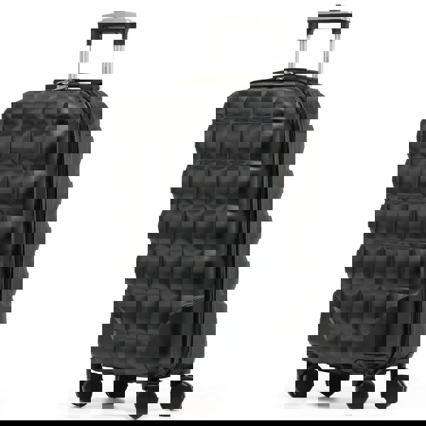 Flight Knight 55x35x20cm Hard Case Bubble Carry On Suitcase - 100+ Airline Approved