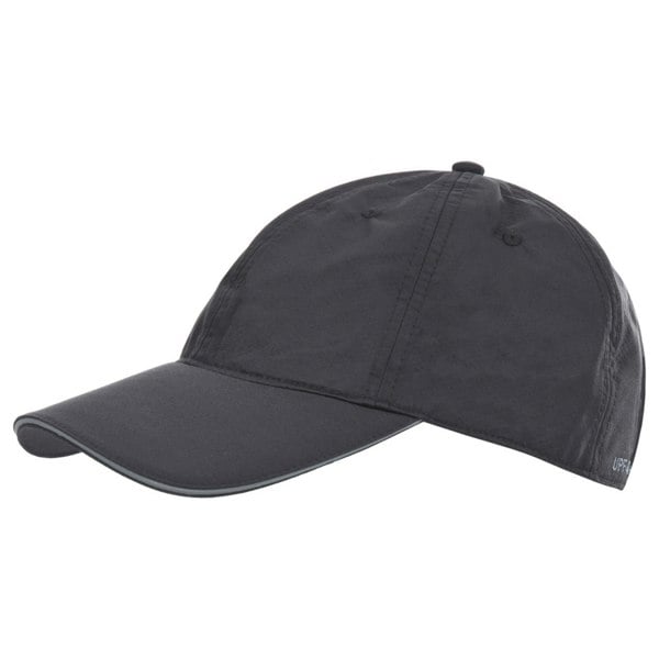 Trespass Mens Cosgrove Quick Dry Baseball Cap - Black