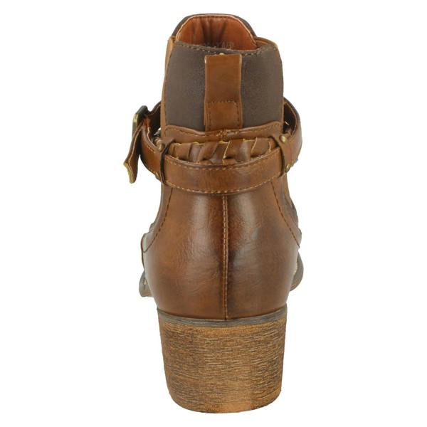 Down to Earth Ladies Down To Earth Heeled Ankle Boots