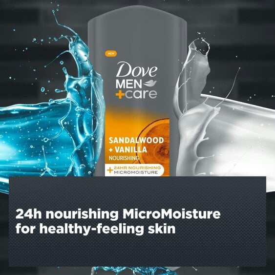 Dove Men+Care Sensitive 3-in-1 Hair, Face and Body Wash 3x400ml