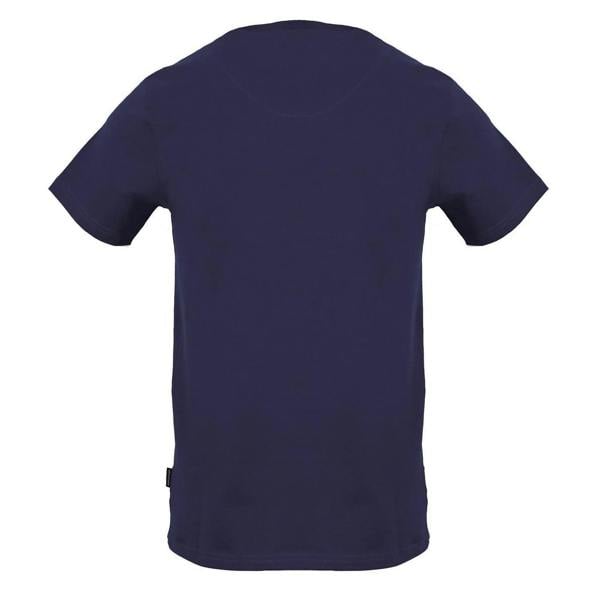 Aquascutum Mens Script Regular T-Shirt - Navy - 