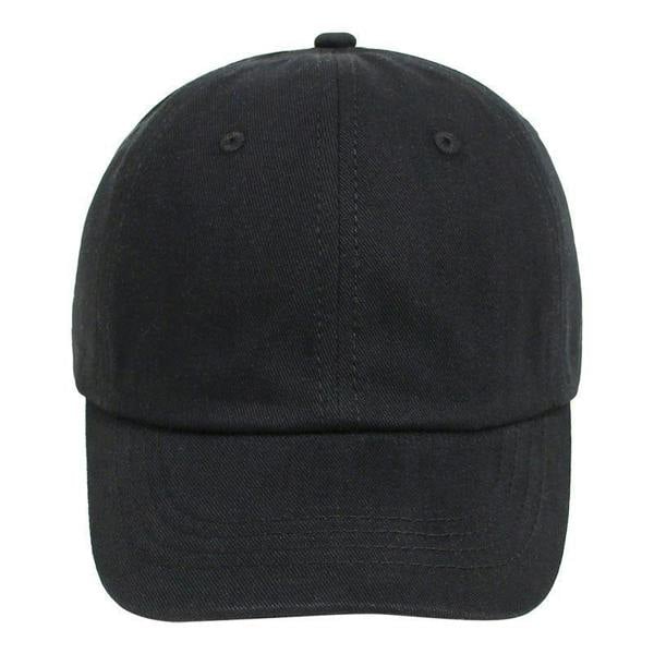 Anniou UPF 50+ Kids Cotton Baseball Cap - Black