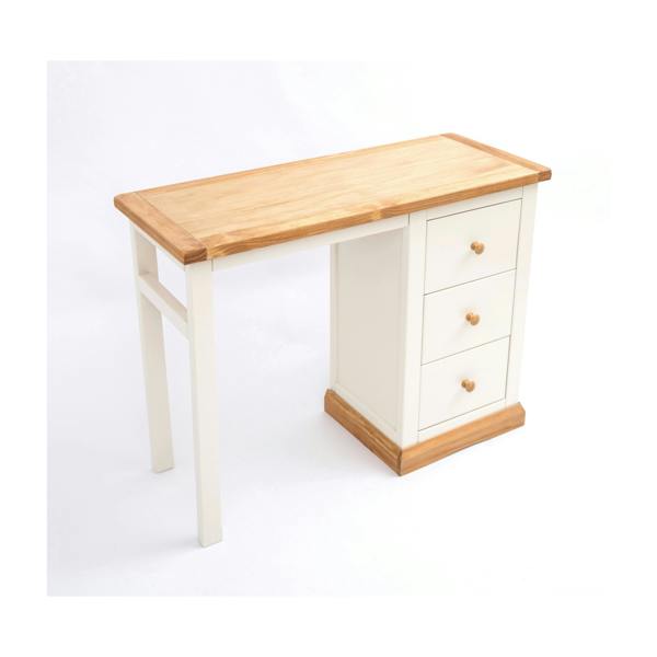 Cabinet Bits Trevi 3 Drawer Desk - Dressing Table Wood Knob