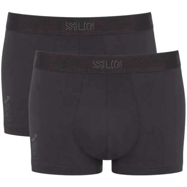 Sloggi 2-Pack SLG Base Boxer Trunks, Charcoal