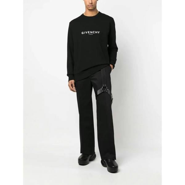 Givenchy Reverse Paris Slim fit Sweatshirt   in  Black