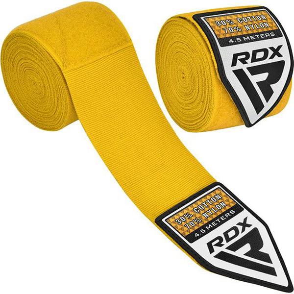 RDX Sports HAND WRAPS YELLOW PLUS