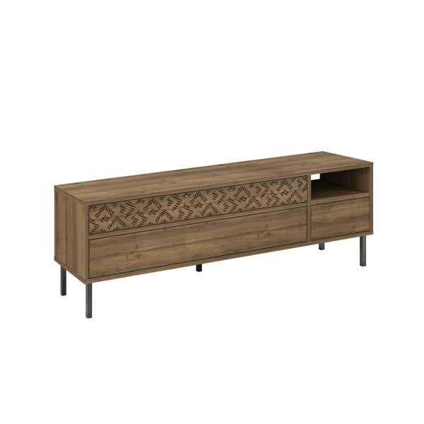Decortie Heaton Modern Multimedia Unit with Storage TV Cabinet 60" 145cm