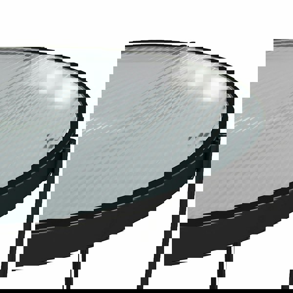 Dorel Home Wainwright Round End Table Black Oak