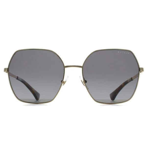 Ralph by Ralph Lauren Sunglasses RA4138 9004T3 Shiny Gold Polarized Gradient Grey