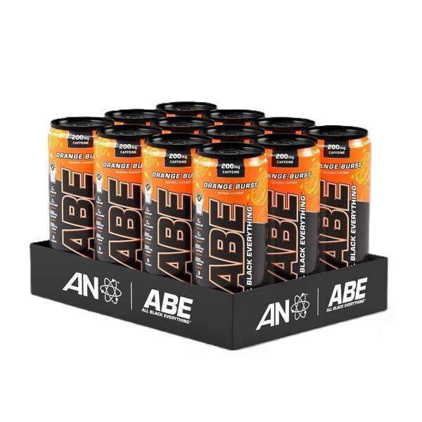 Applied Nutrition ABE Energy + Performance Cans, Orange Burst - 12 x 330 ml.