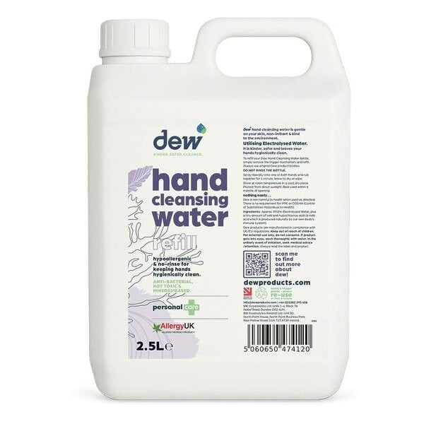 Dew Hand Cleansing Water - 2.5L