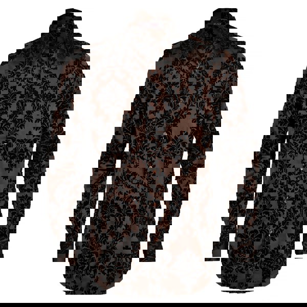 Kensington Floral Shirt- Brown