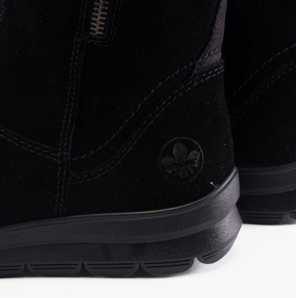 Rieker Z0053-00 Womens Boots - Black
