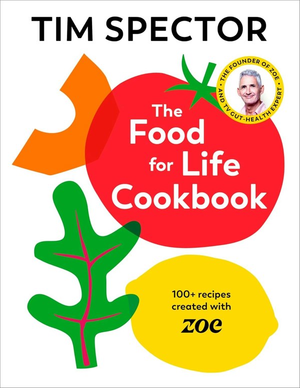 Jonathan Cape Food for Life and The Food for Life Cookbook 2 Books Collection Set by Tim Spector