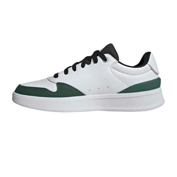Adidas Mens Kantana Leather Trainers - White/College Green - 
