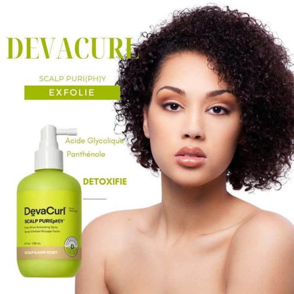 Devacurl Scalp Puri Ph Y Easy Rinse Exfoliating Spray 8oz