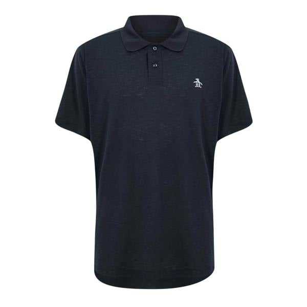 Original Penguin Mens Embroidered Logo Polo Shirt - Yale Blue - 