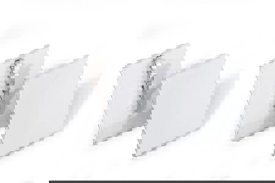 Durable Crocodile Clip Name Tag ID Badge Holders + Inserts | 25 Pack | 54 x 90mm