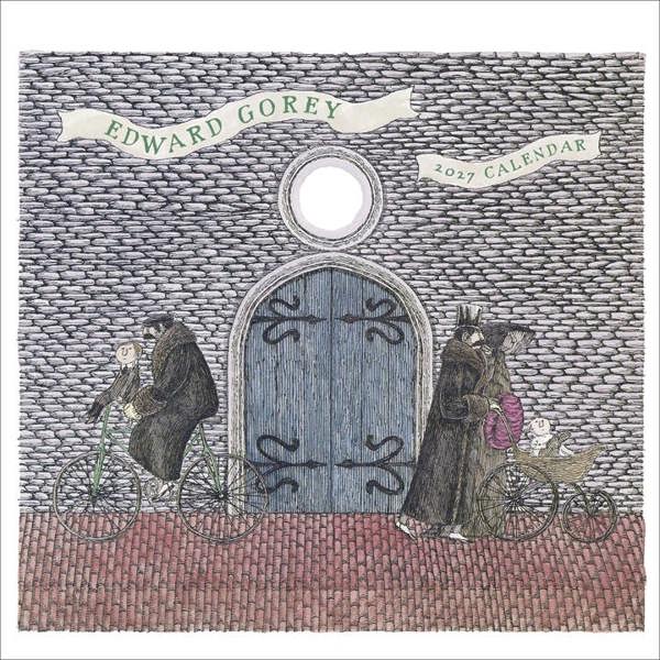 Edward Gorey Calendar 2027, Wall Calendars, Month To View, Art, Gift